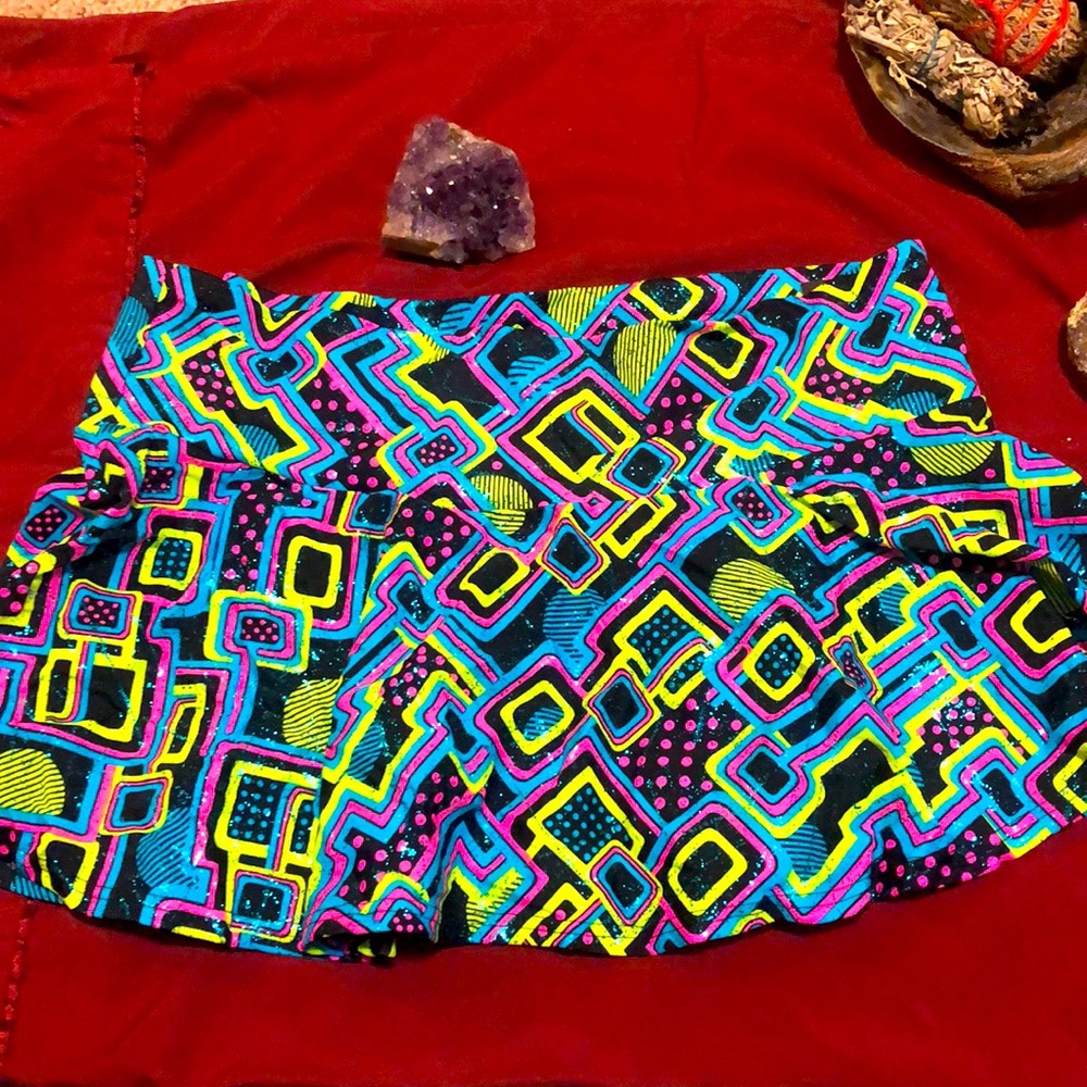 Mini skater rave skirt!